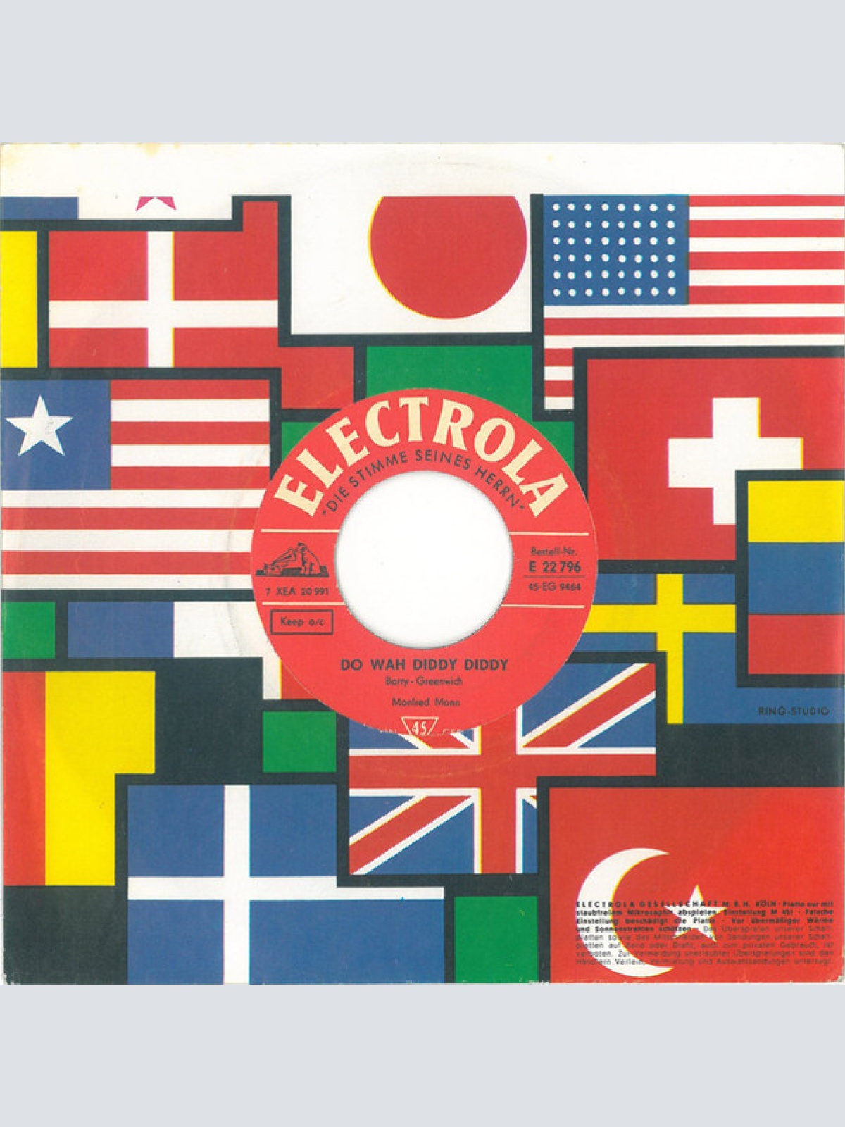 Vinyl / Manfred Mann - Do Wah Diddy Diddy / What You Gonna Do?