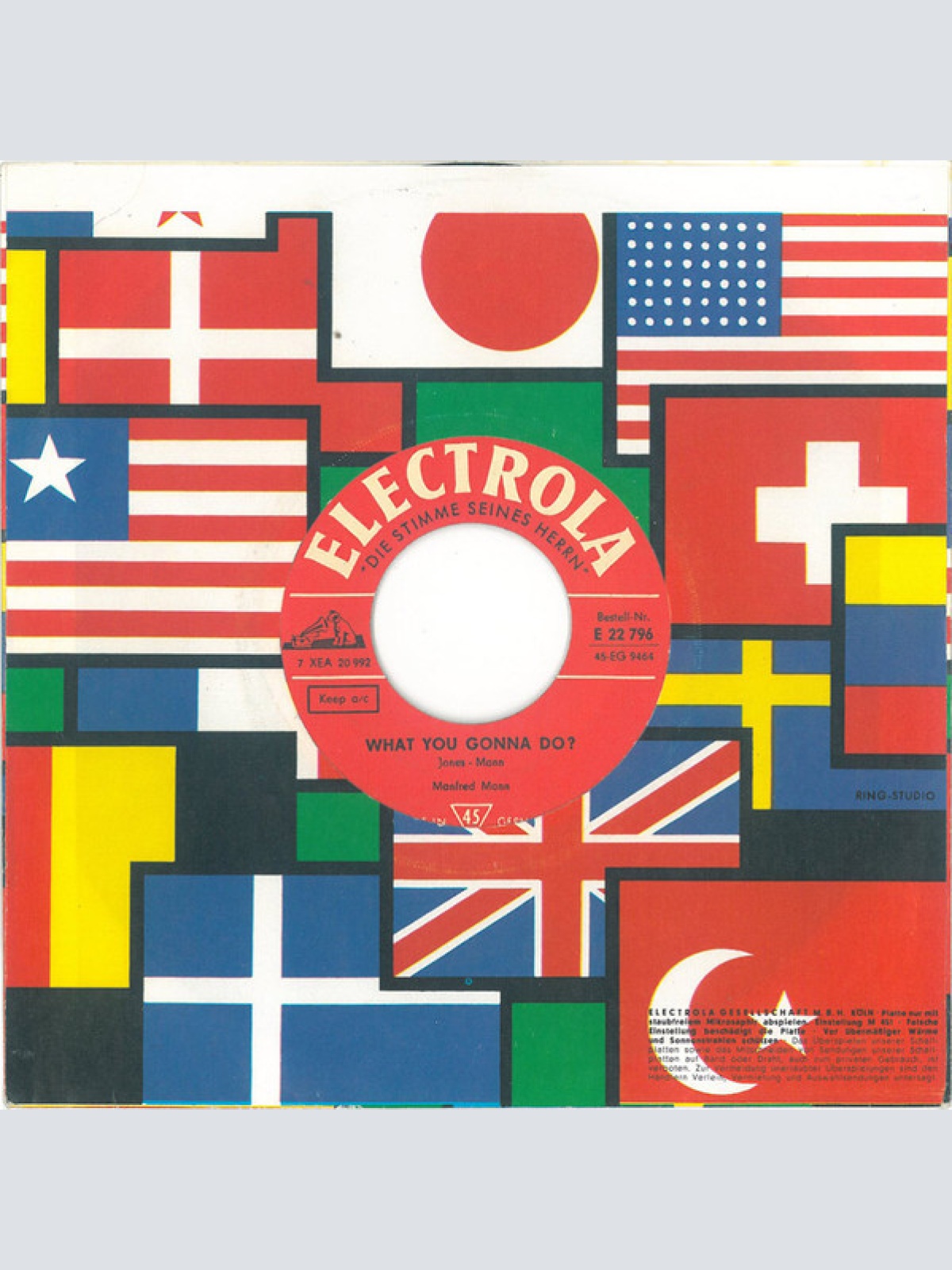 Vinyl / Manfred Mann - Do Wah Diddy Diddy / What You Gonna Do?