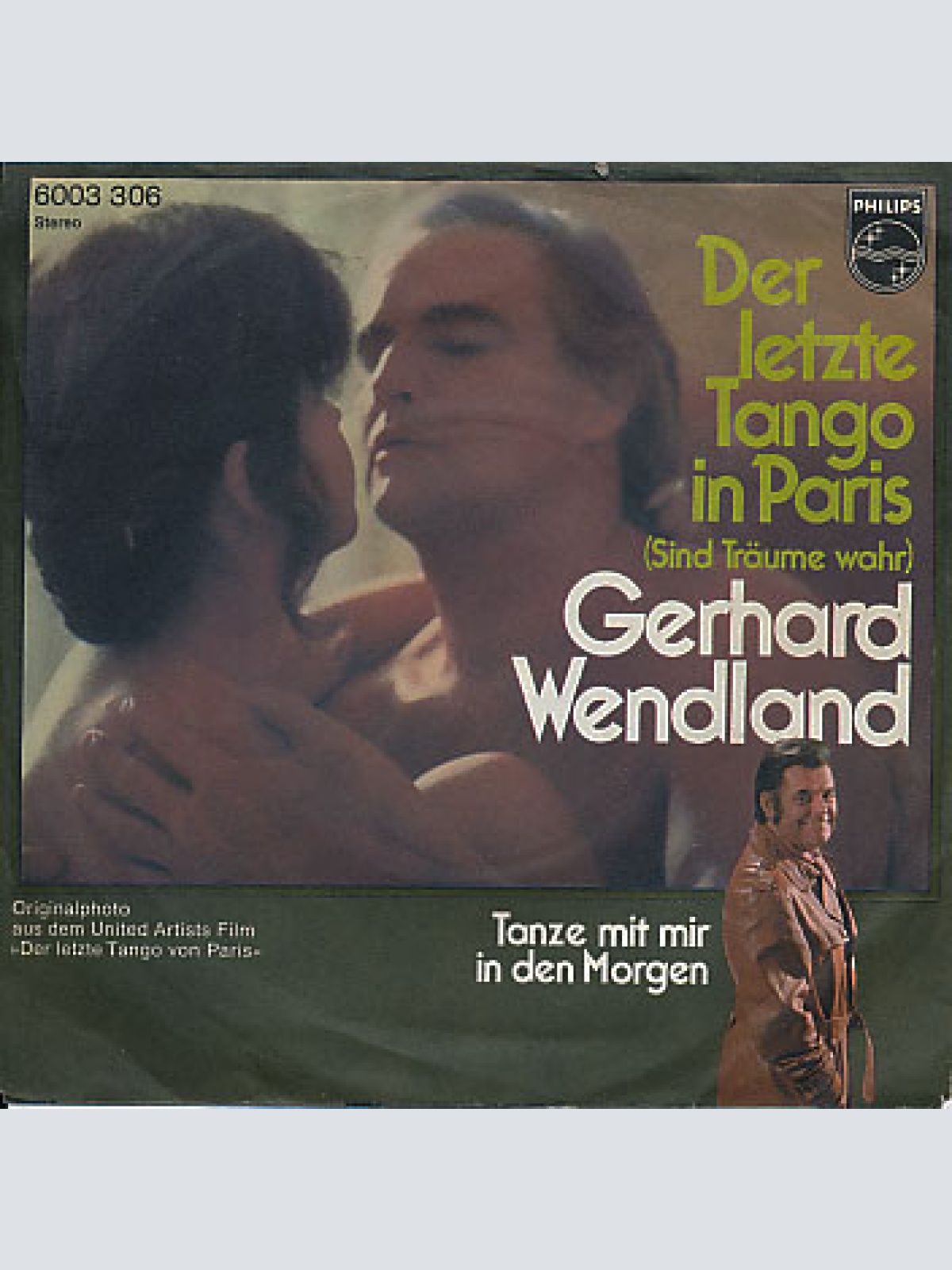 Vinyl / Gerhard Wendland - Der Letzte Tango In Paris (Sind Träume Wahr)