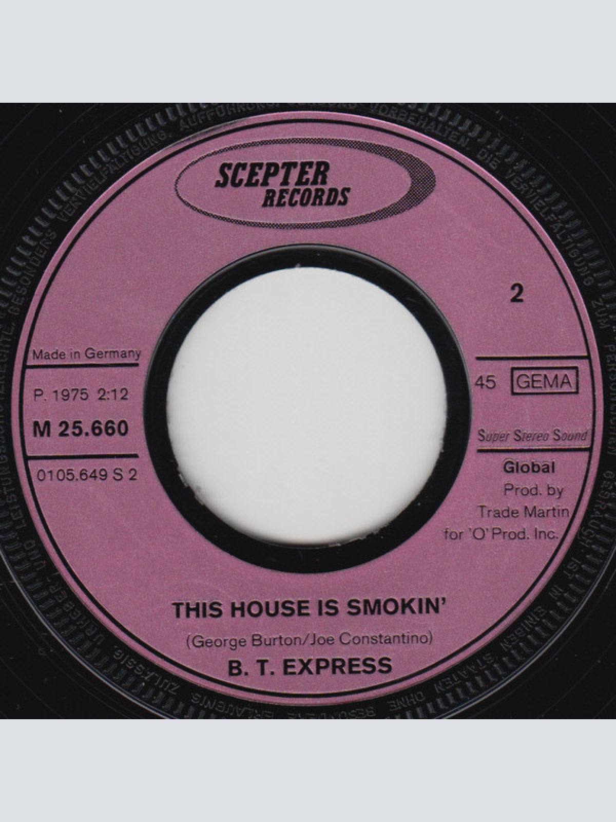 Vinyl / B.T. Express - Once You Get It