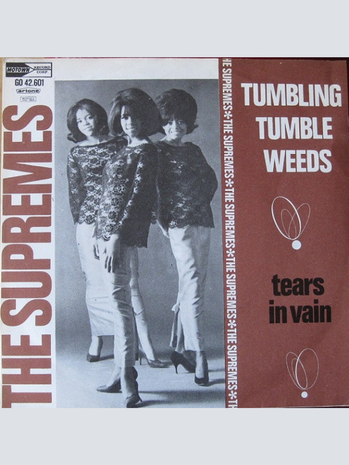 Vinyl / The Supremes - Tumbling Tumble Weeds
