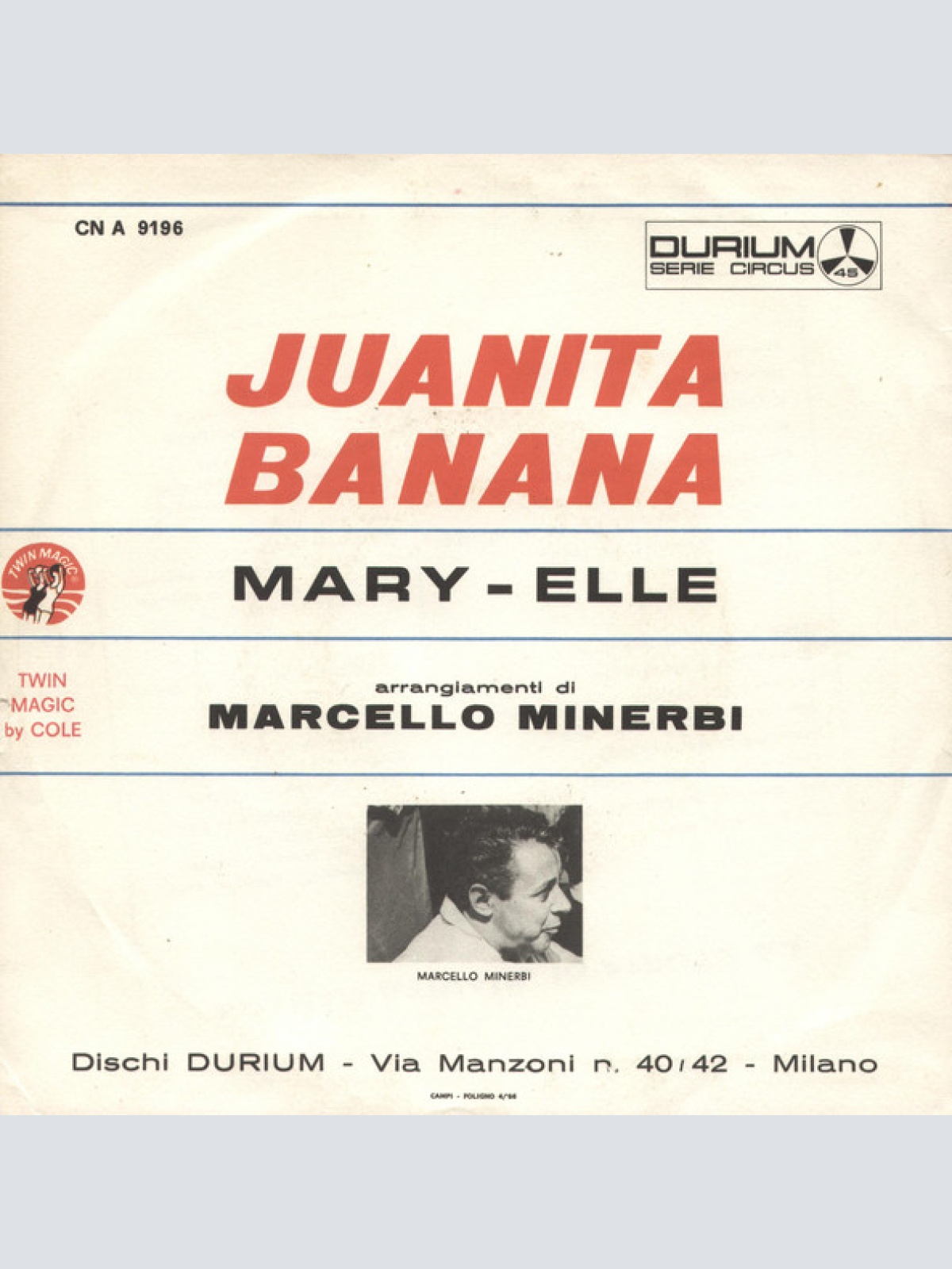 Vinyl / Orchestra Di Marcello Minerbi* - Juanita Banana