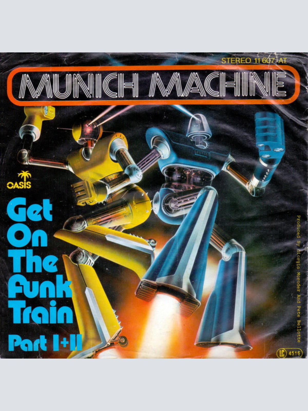 Vinyl / Munich Machine - Get On The Funk Train (Part I+II)