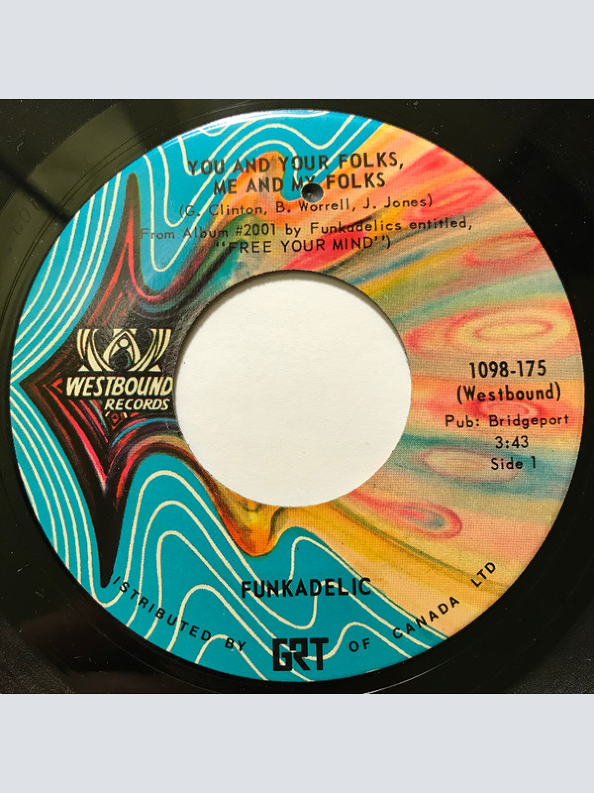 Vinyl / Funkadelic - You And Your Folks, Me And My Folks / Funky Dollar Bill