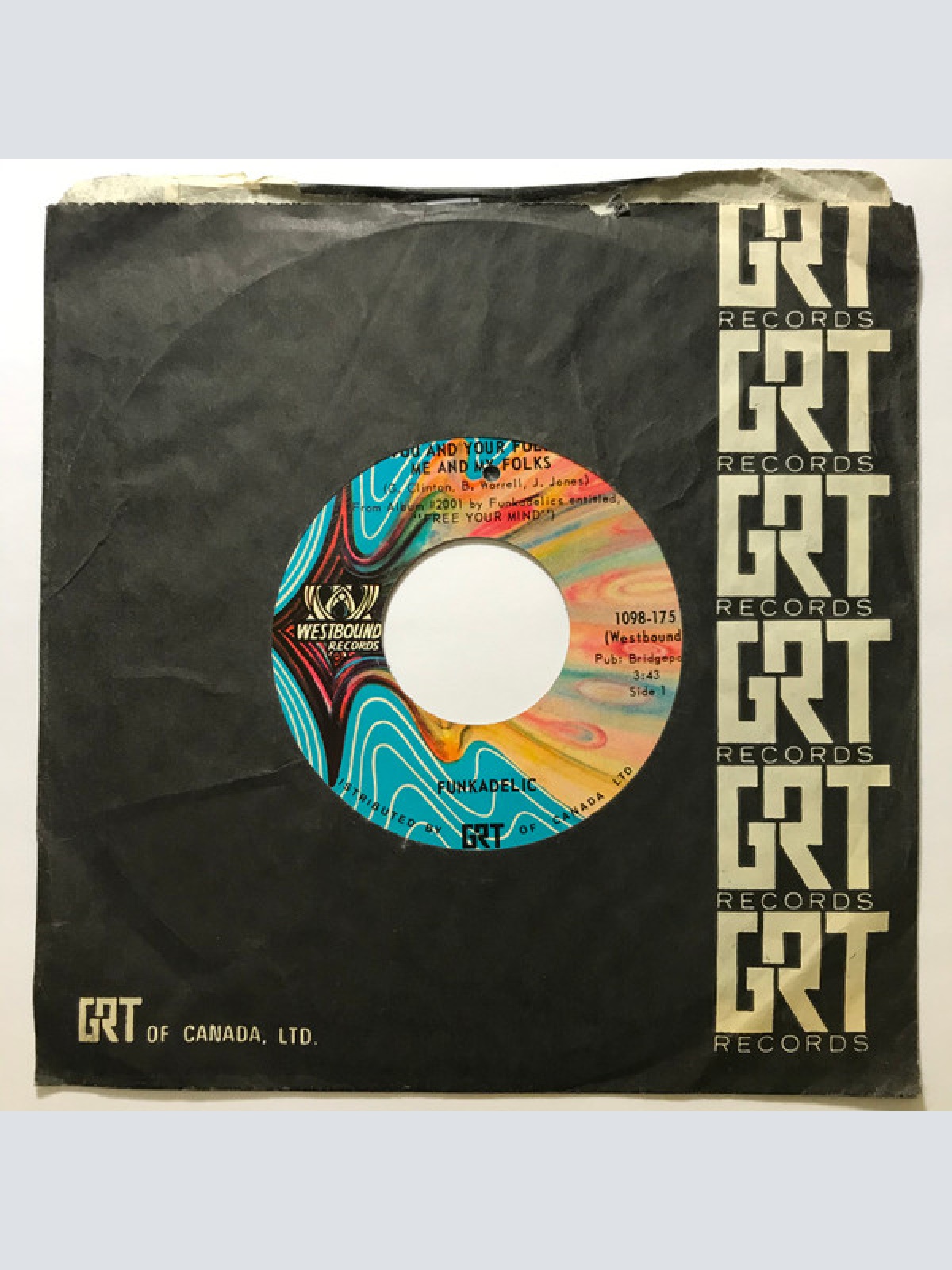 Vinyl / Funkadelic - You And Your Folks, Me And My Folks / Funky Dollar Bill