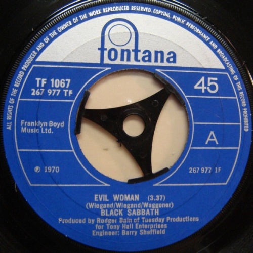 Vinyl / Black Sabbath - Evil Woman