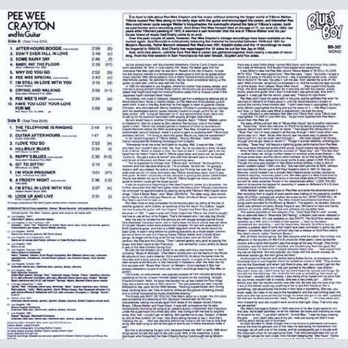 Vinyl / Pee Wee Crayton - After Hours Boogie