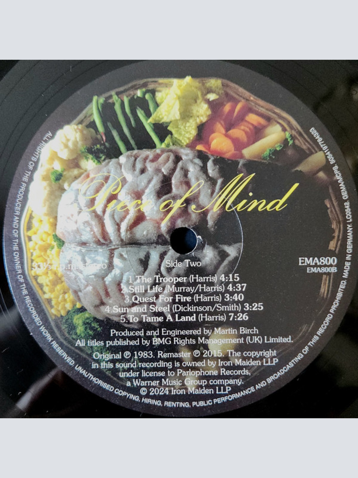 Vinyl / Iron Maiden - Piece Of Mind