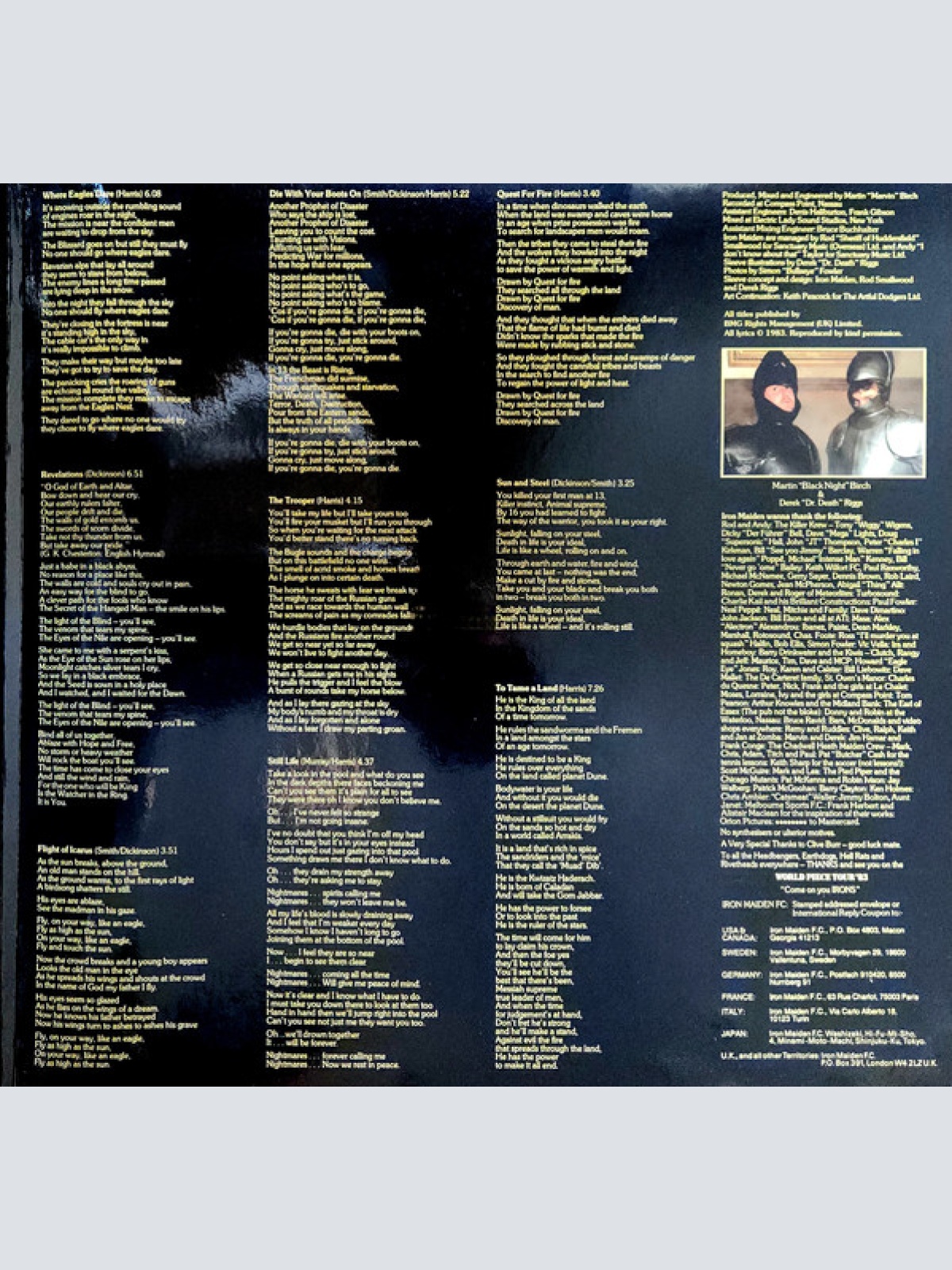 Vinyl / Iron Maiden - Piece Of Mind