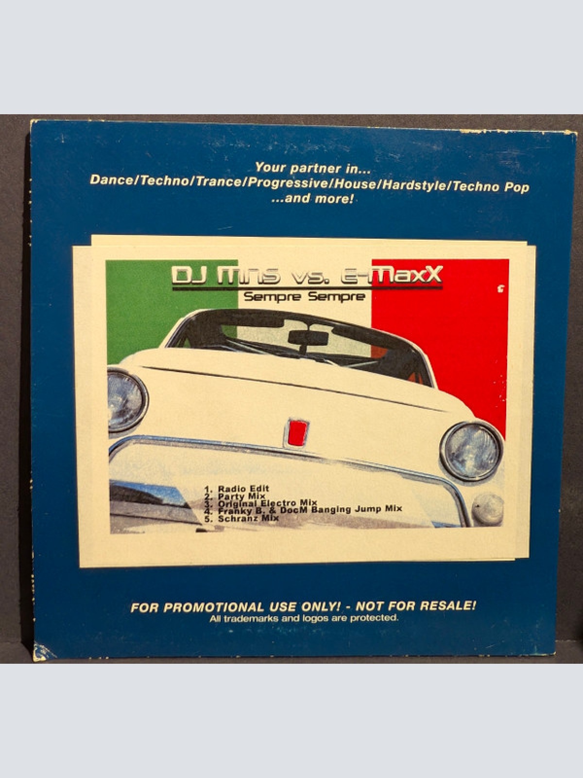 Vinyl / DJ MNS vs. E-MaxX* - Sempre Sempre