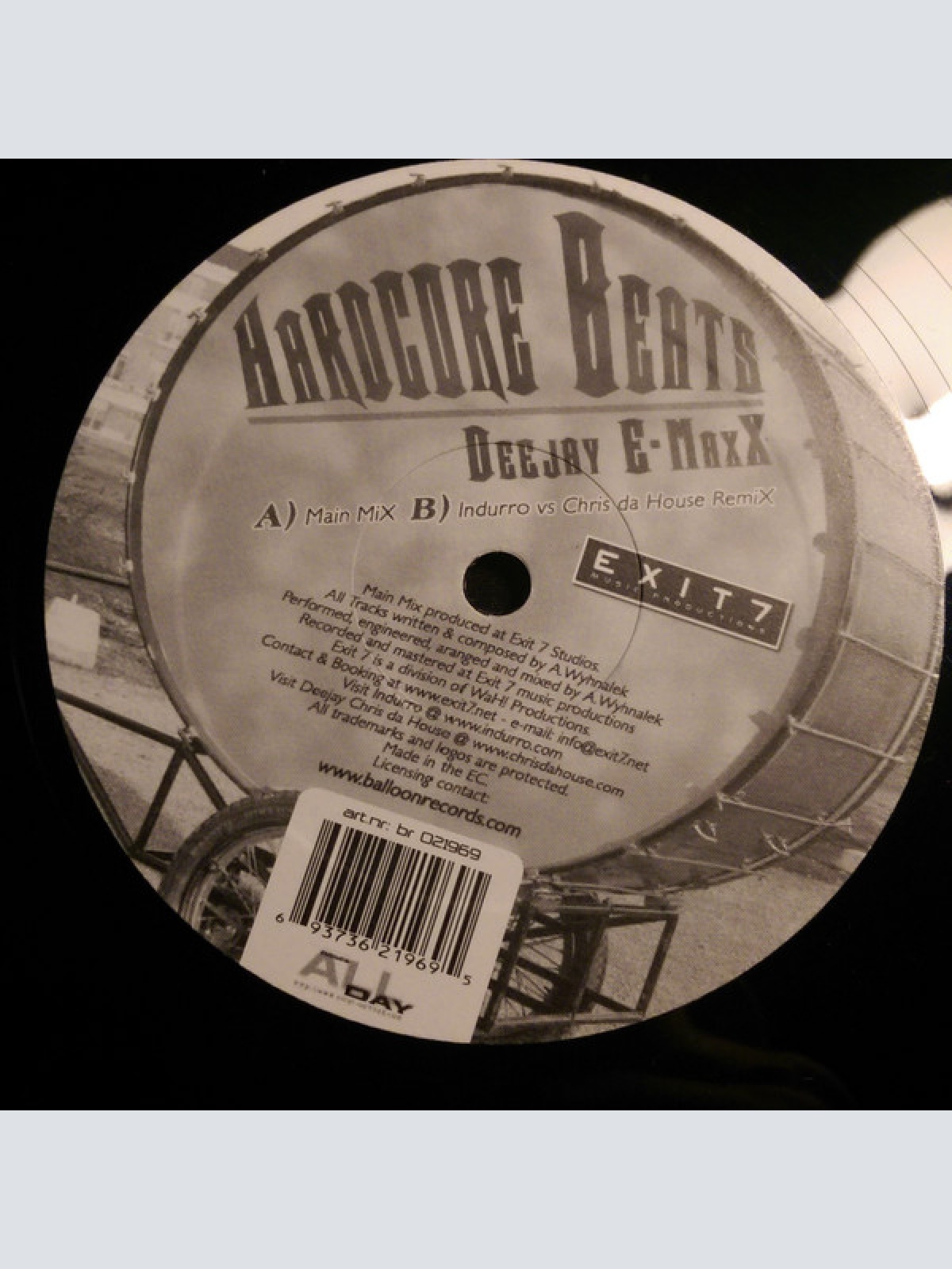 Vinyl / DJ E-Maxx - Hardcore Beats