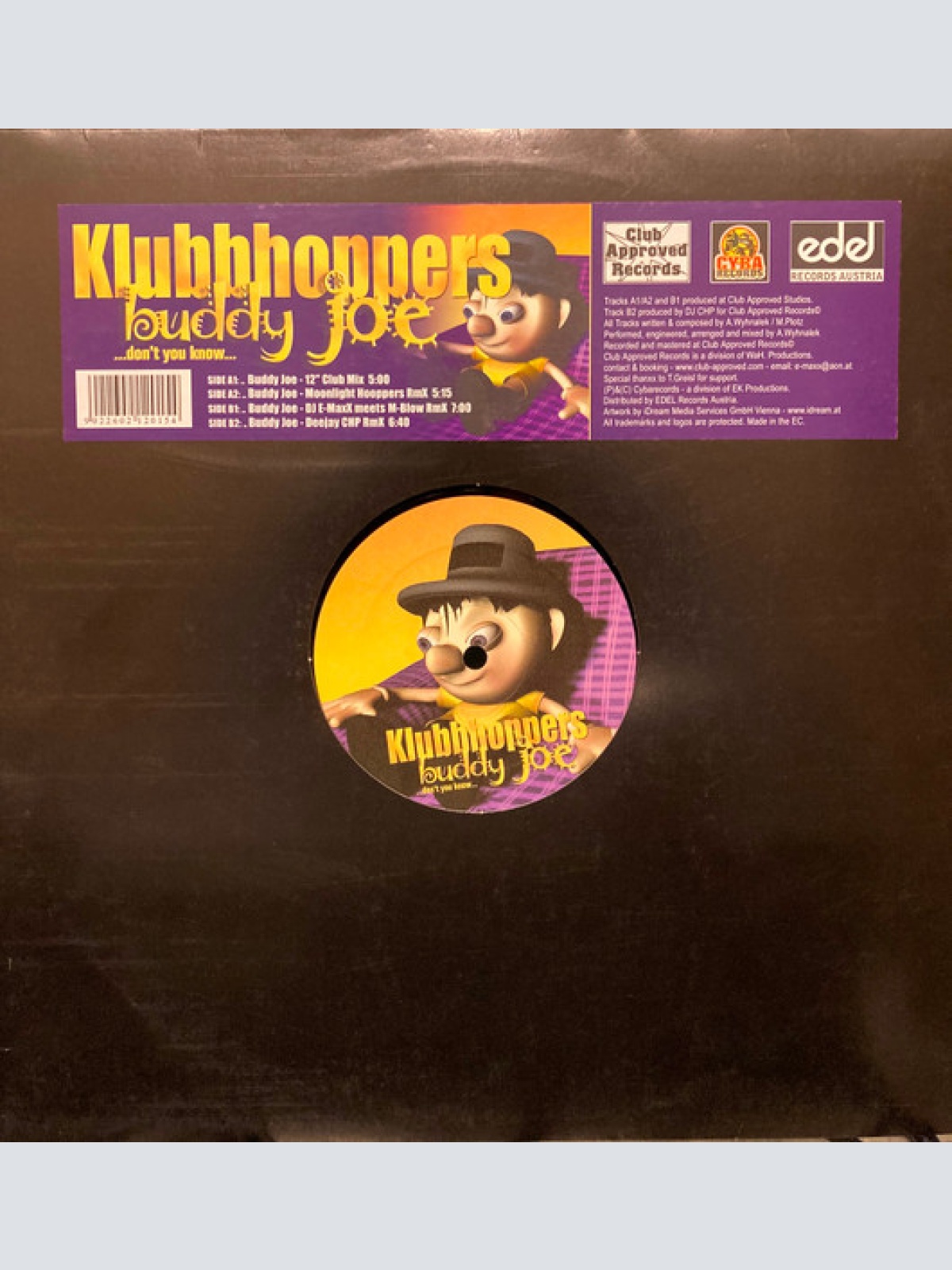 Vinyl / Klubbhoppers - Buddy Joe