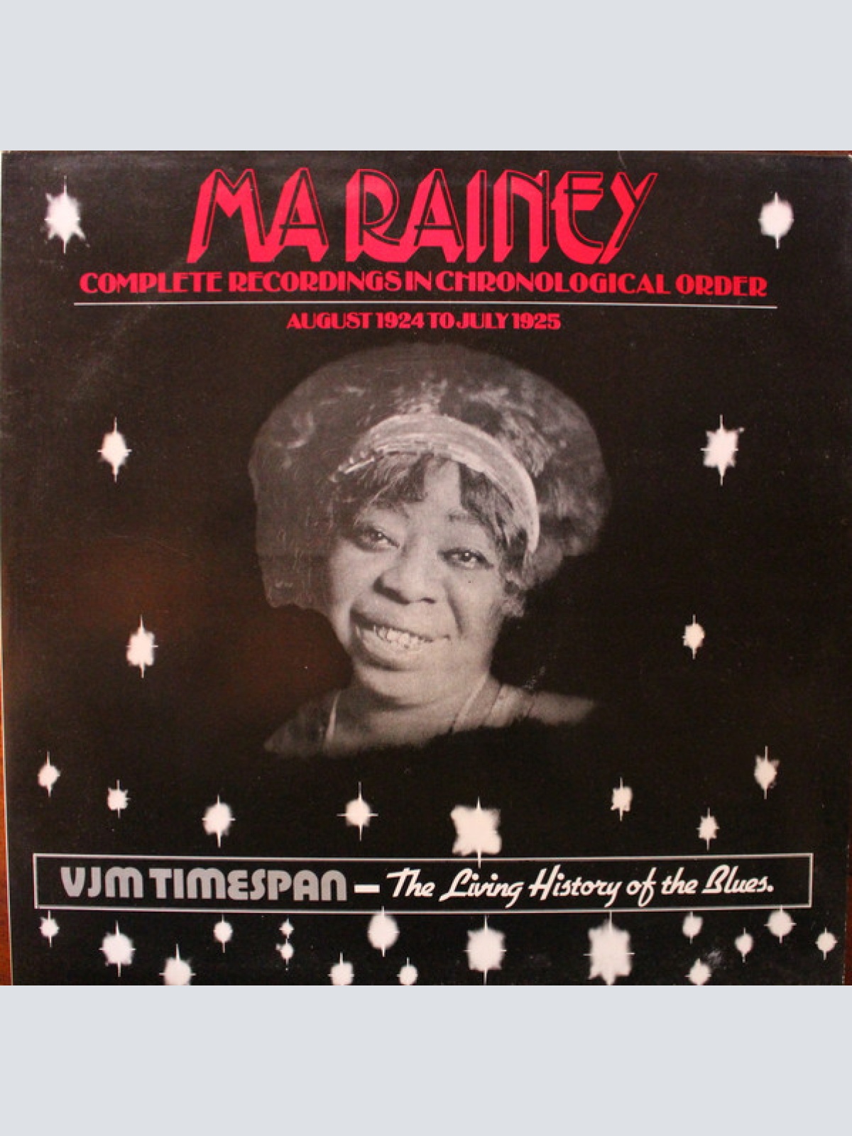 Vinyl / Ma Rainey - Complete Recordings In Chronological Order (August 1924 To July 1925)