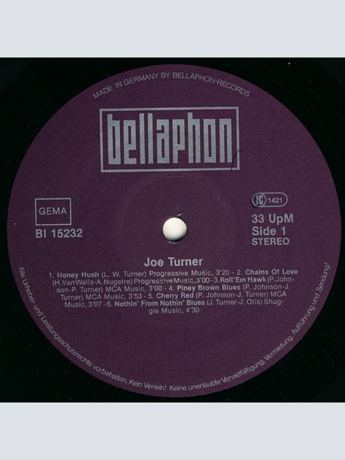 Vinyl / Joe Turner* - Joe Turner