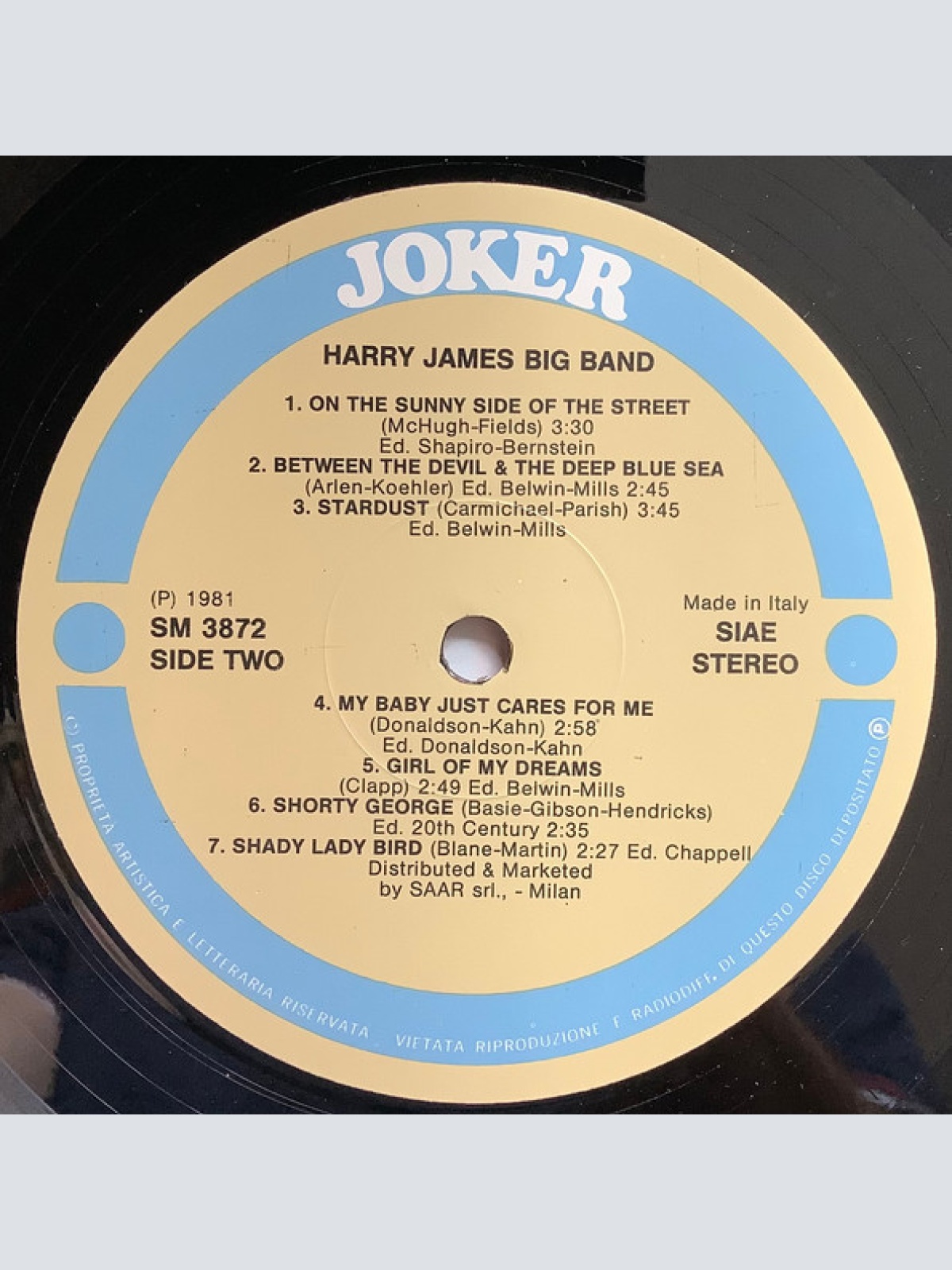 Vinyl / Harry James (2) - Big Band