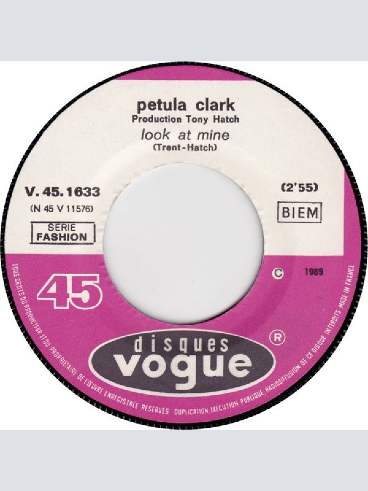 Vinyl / Petula Clark - You And I