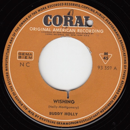 Vinyl / Buddy Holly - Wishing