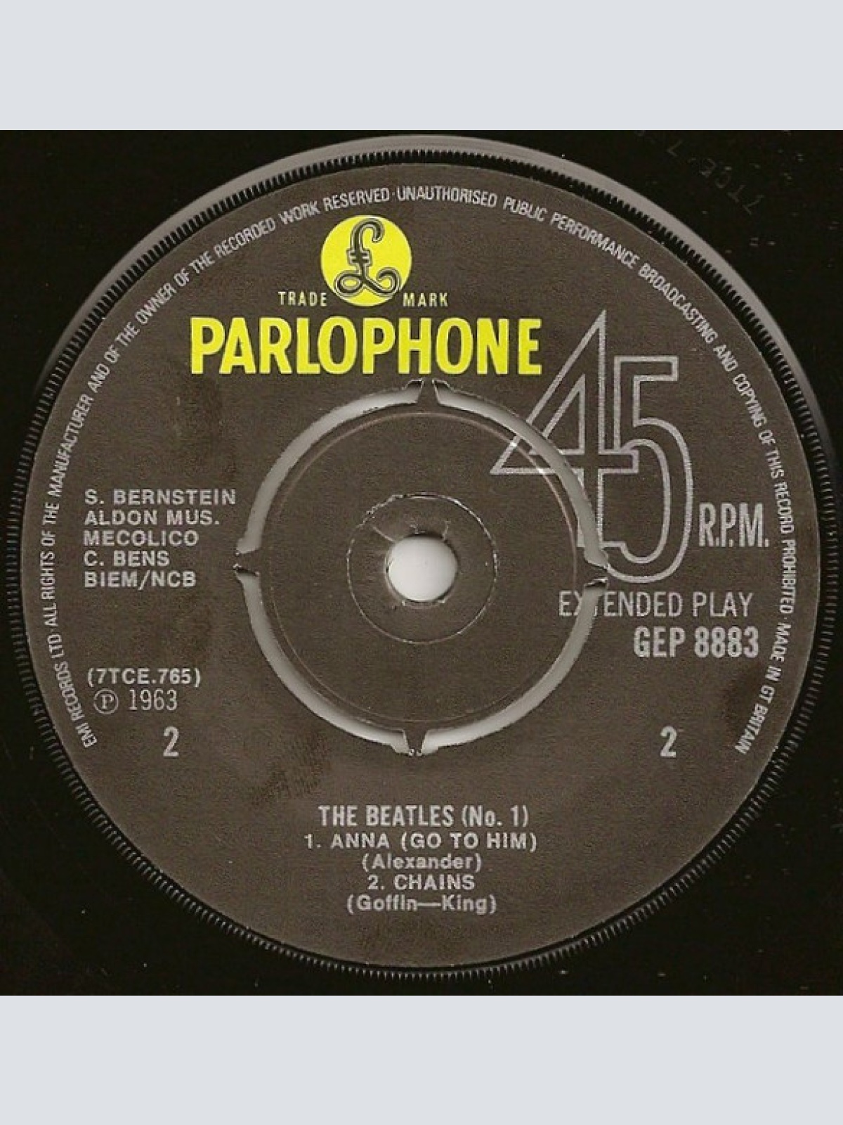 Vinyl / The Beatles - The Beatles No. 1