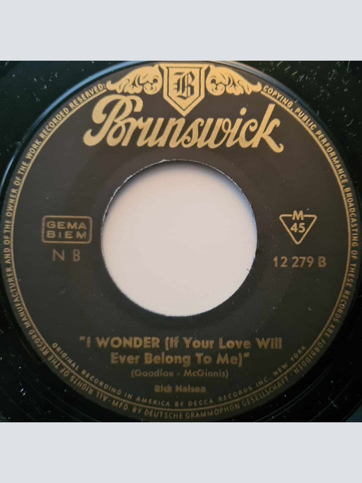 Vinyl / Rick Nelson* - The Very Thought Of You