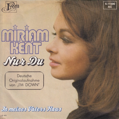 Vinyl / Miriam Kent - Nur Du