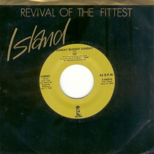 Vinyl / U2 - Sunday Bloody Sunday / Gloria