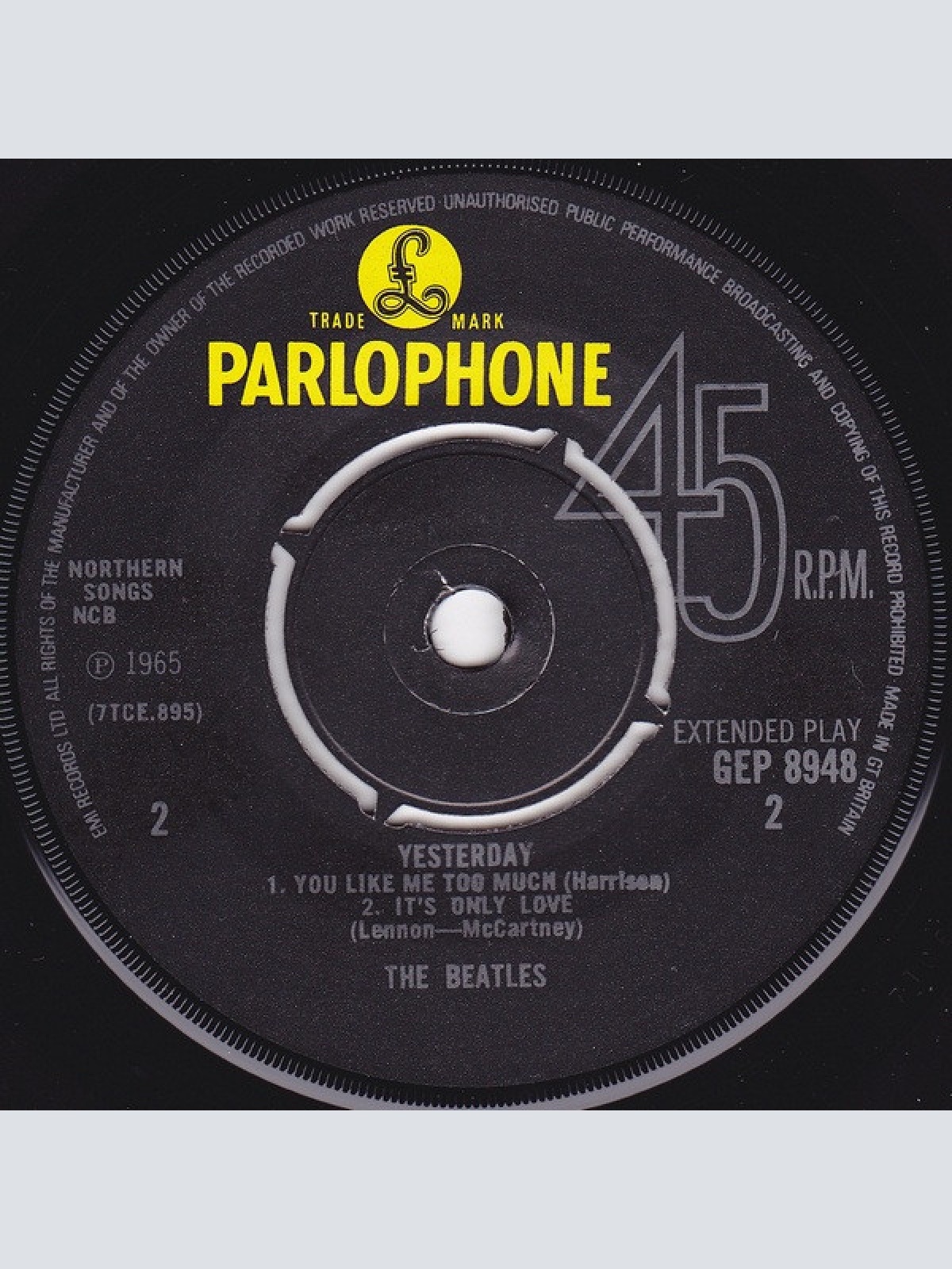 Vinyl / The Beatles - Yesterday