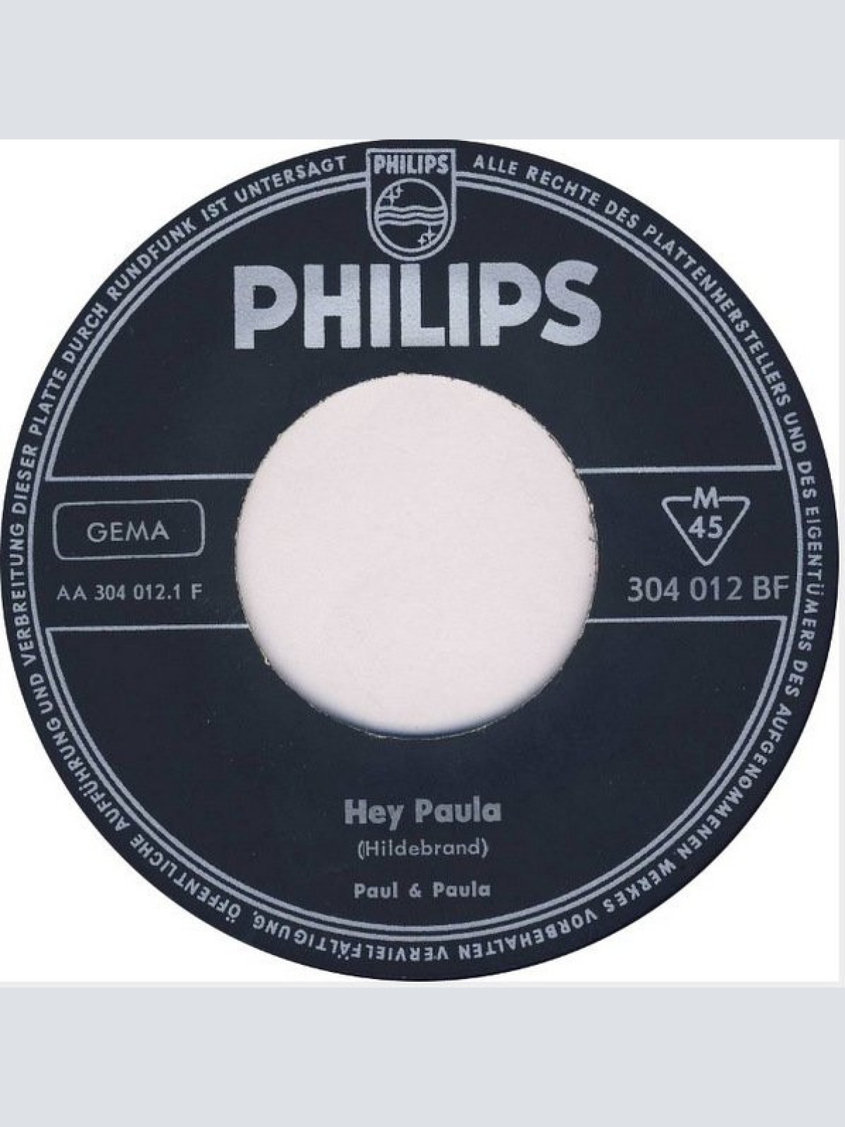 Vinyl / Paul And Paula* - Hey Paula