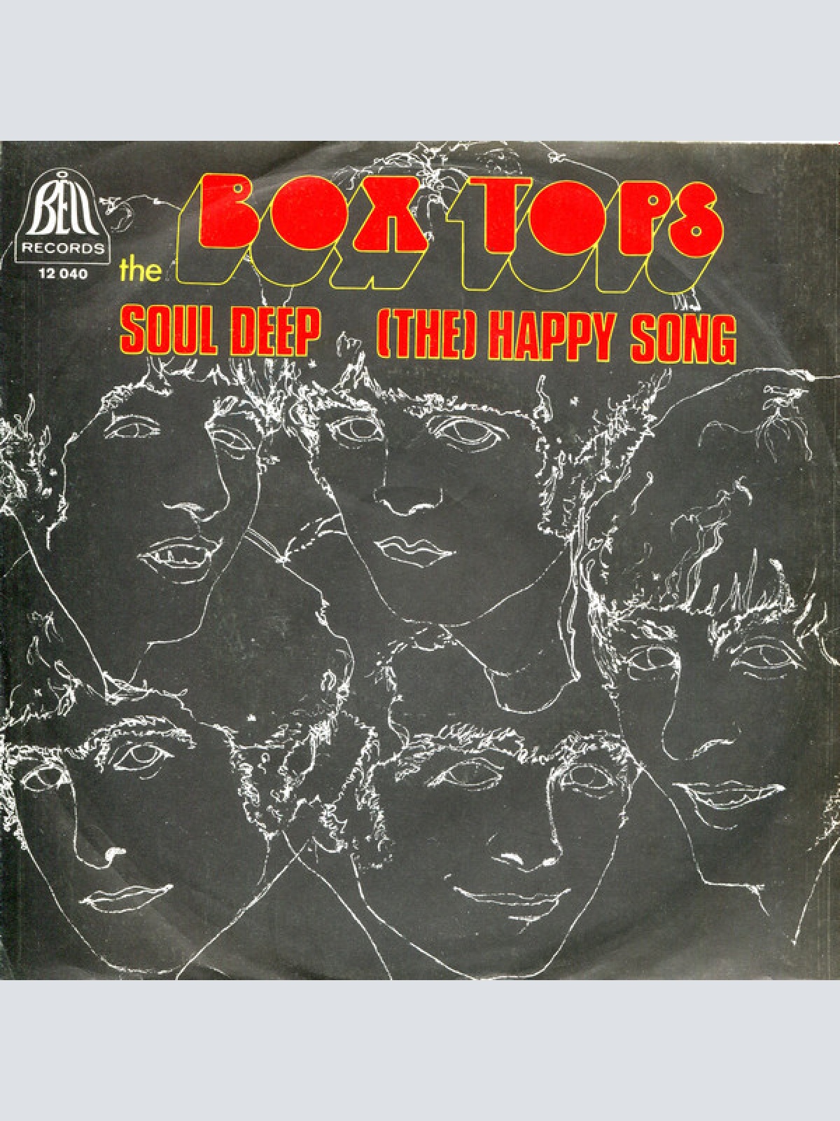 Vinyl / The Box Tops* - Soul Deep / (The) Happy Song