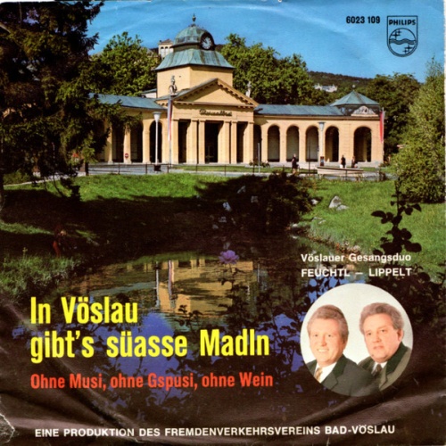Vinyl / Vöslauer Gesangsduo Feuchtl - Lippelt - In Vösslau Gibt's Süasse Madln