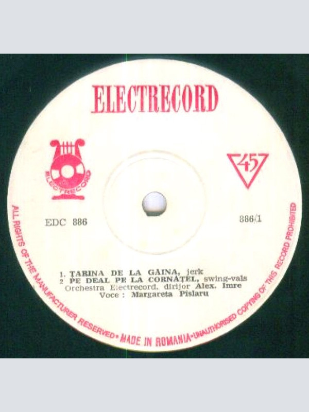 Vinyl / Margareta Pîslaru* - Văleleu