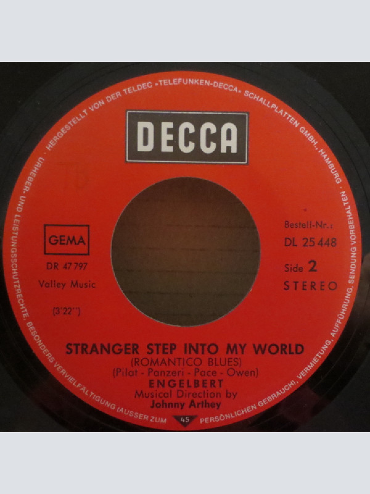 Vinyl / Engelbert* - Santa Lija