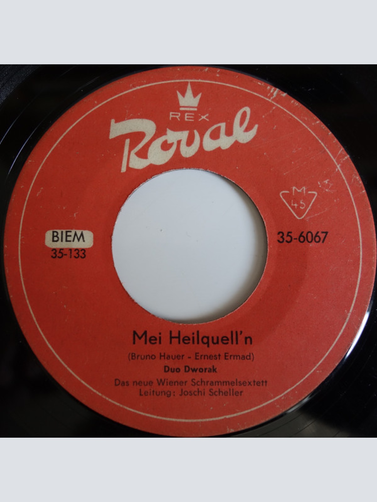 Vinyl / Duo Dworak - Mei' Heilquell'n / Wie I' So Alt War Wie Du