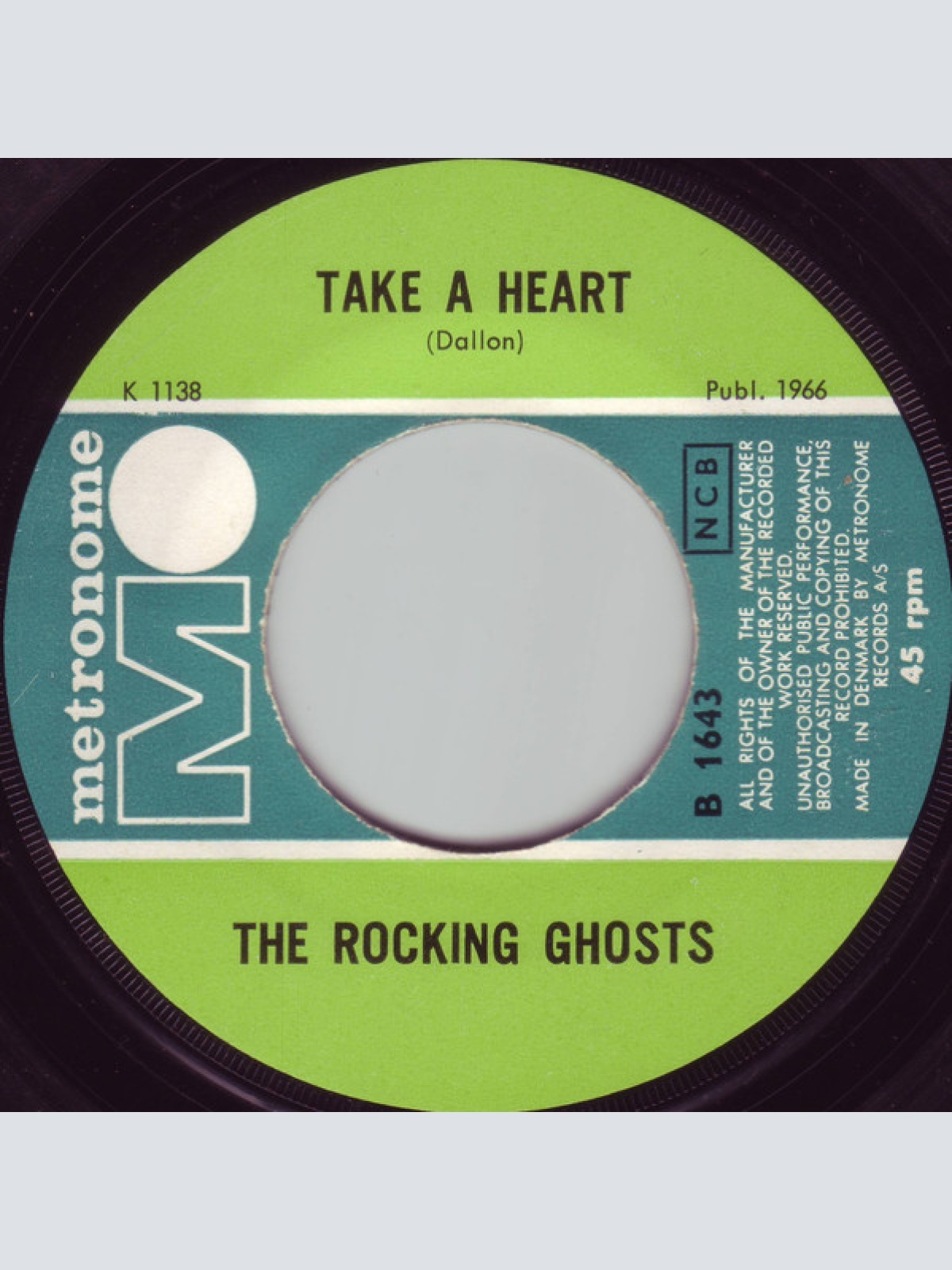 Vinyl / The Rocking Ghosts* - Djengis Khan