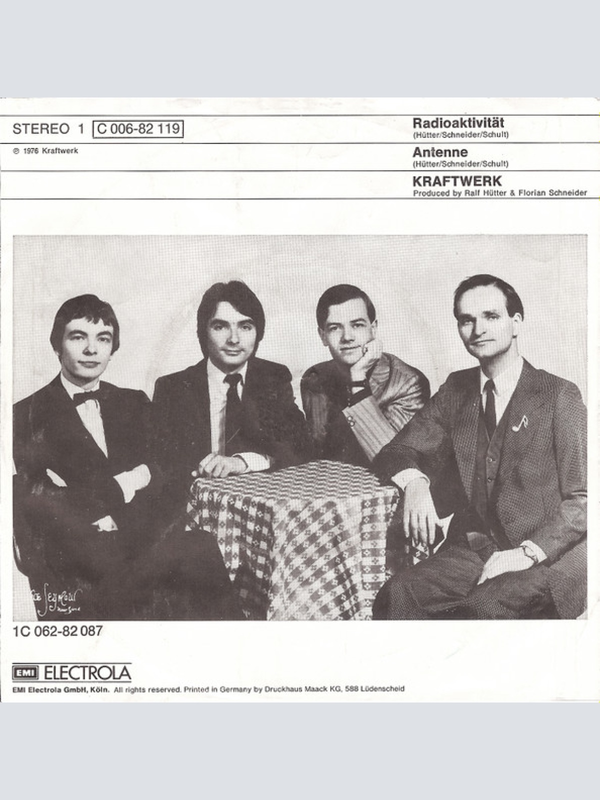 Vinyl / Kraftwerk - Radioaktivität