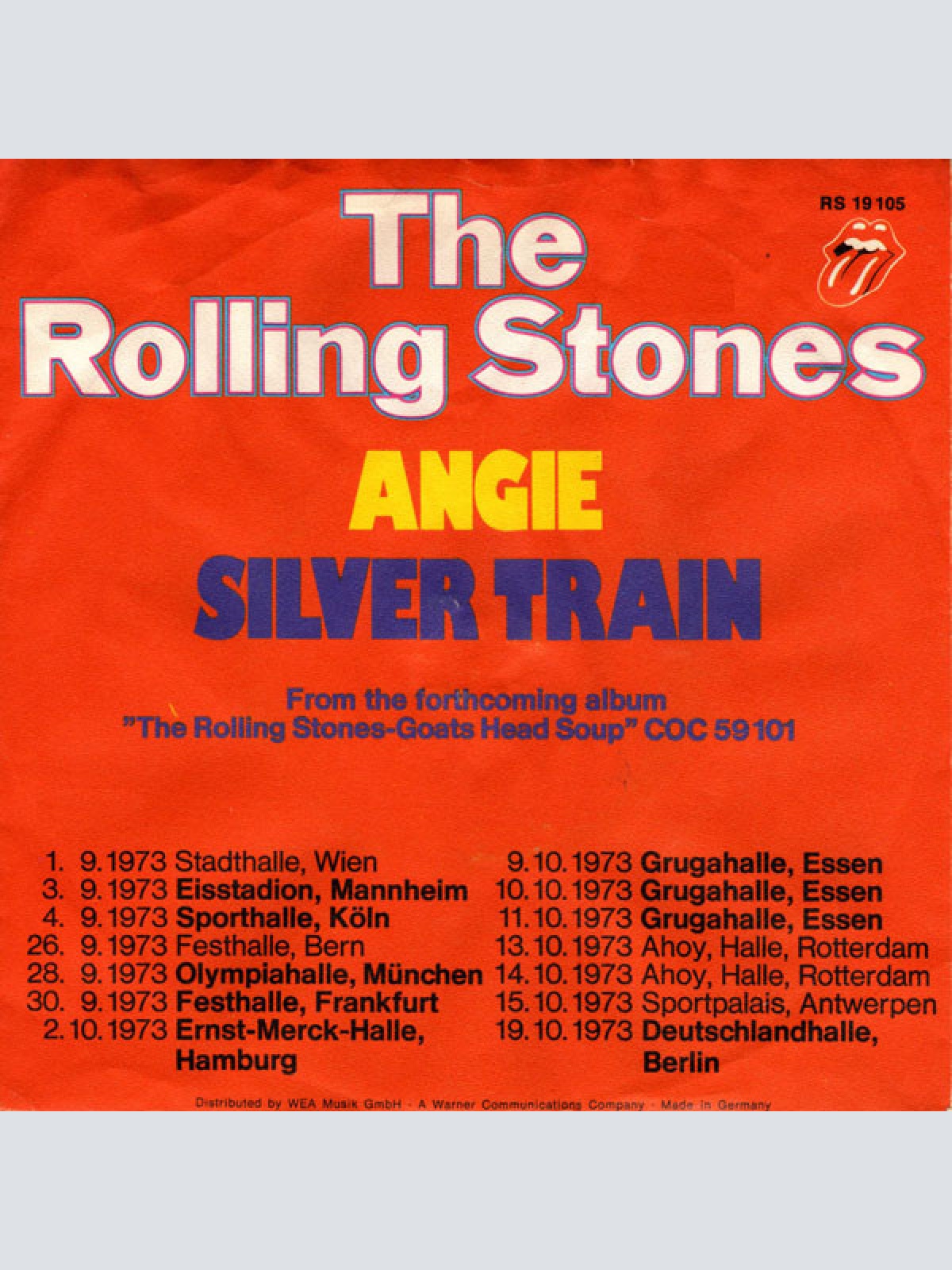 Vinyl / The Rolling Stones - Angie