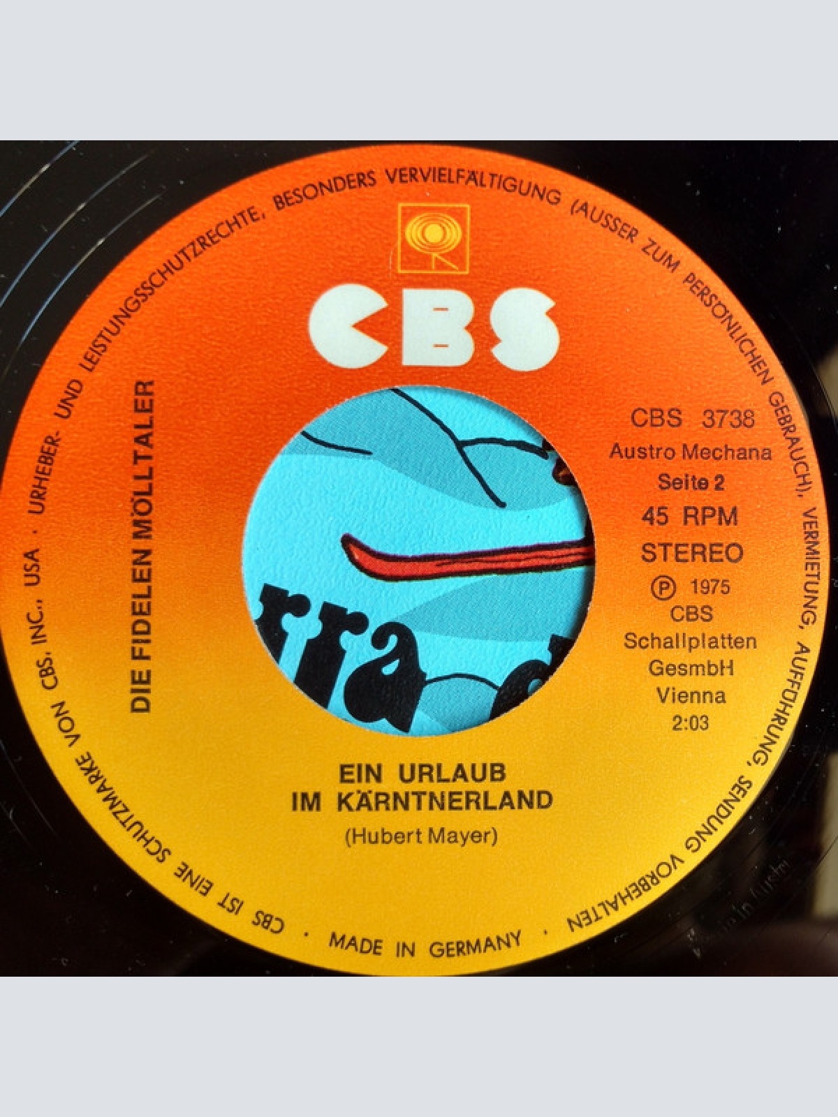 Vinyl / Die Fidelen Mölltaler - Hurra Der Klammer Franz Ist Da