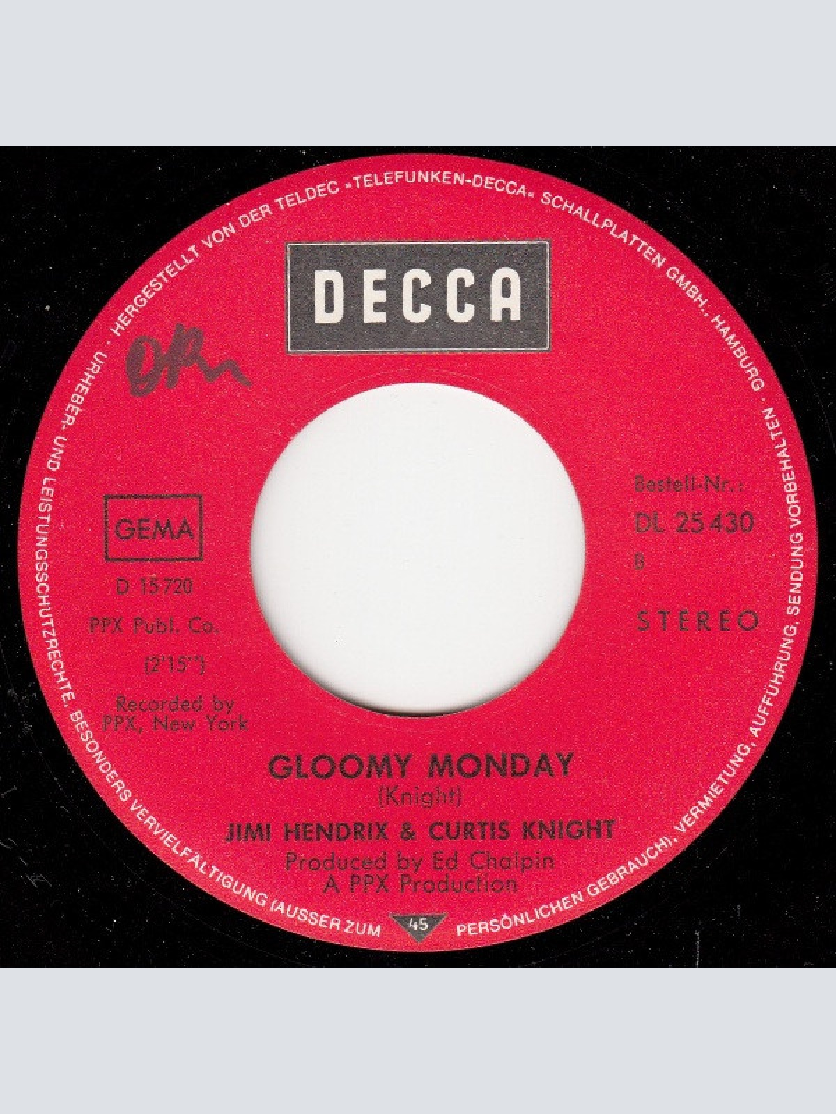 Vinyl / Jimi Hendrix And Curtis Knight - The Ballad Of Jimi