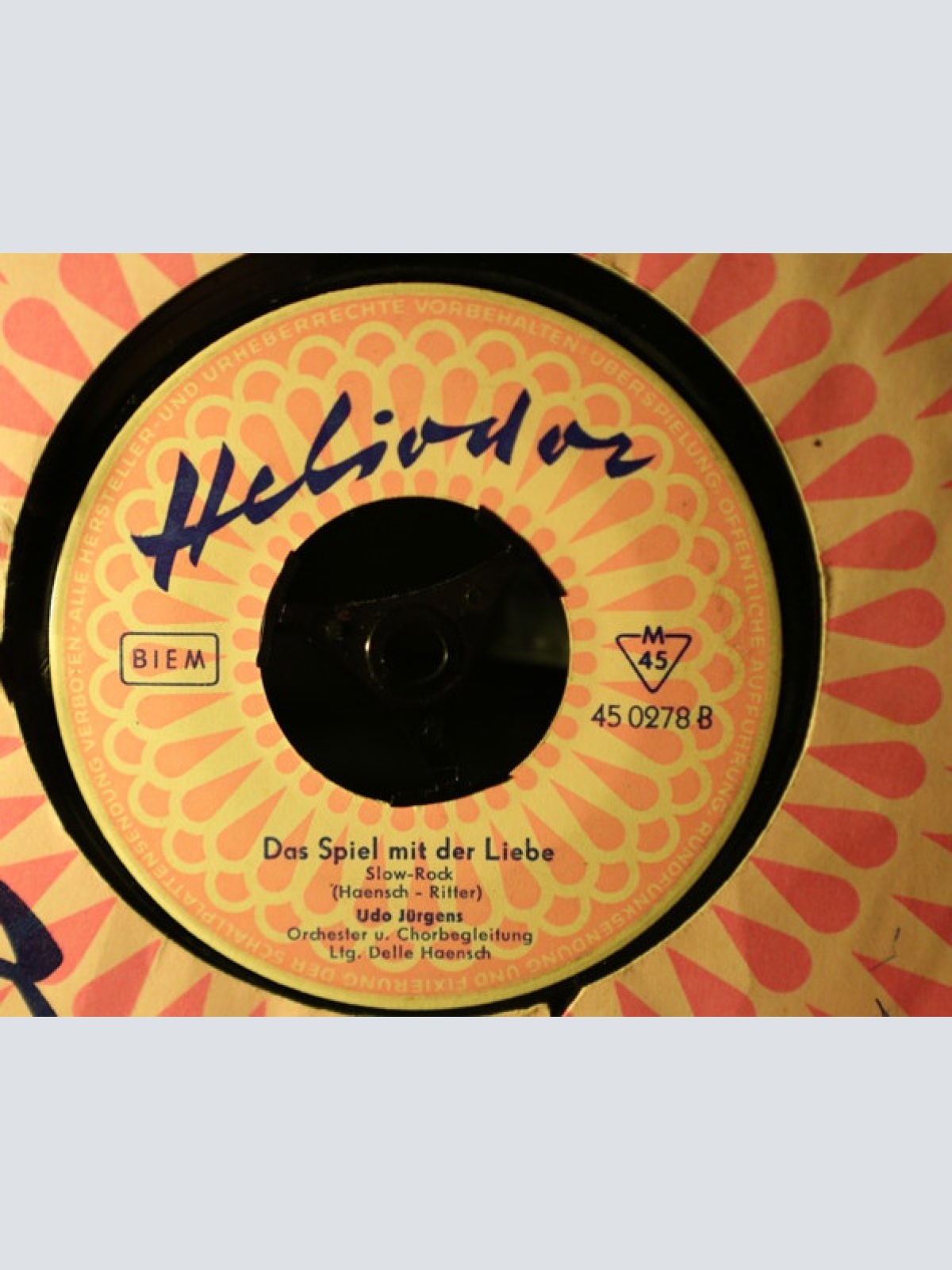 Vinyl / Udo Jürgens - Immer Denk Ich An Hawaii Zurück / Das Spiel Mit Der Liebe