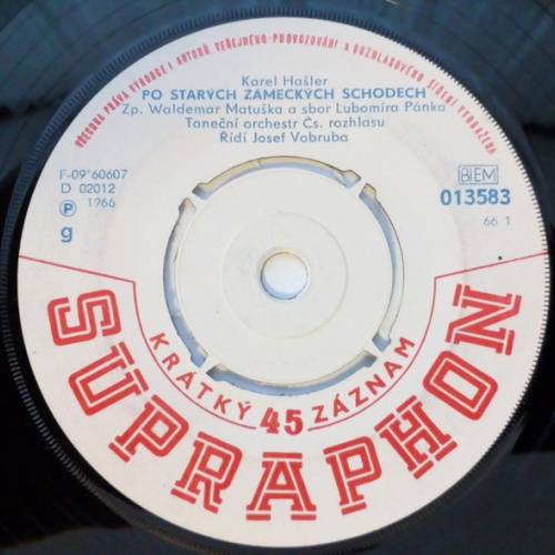 Vinyl / Waldemar Matuška / Josef Zíma - Po Starých Zámeckých Schodech / Ptám Se Tě, Ptám
