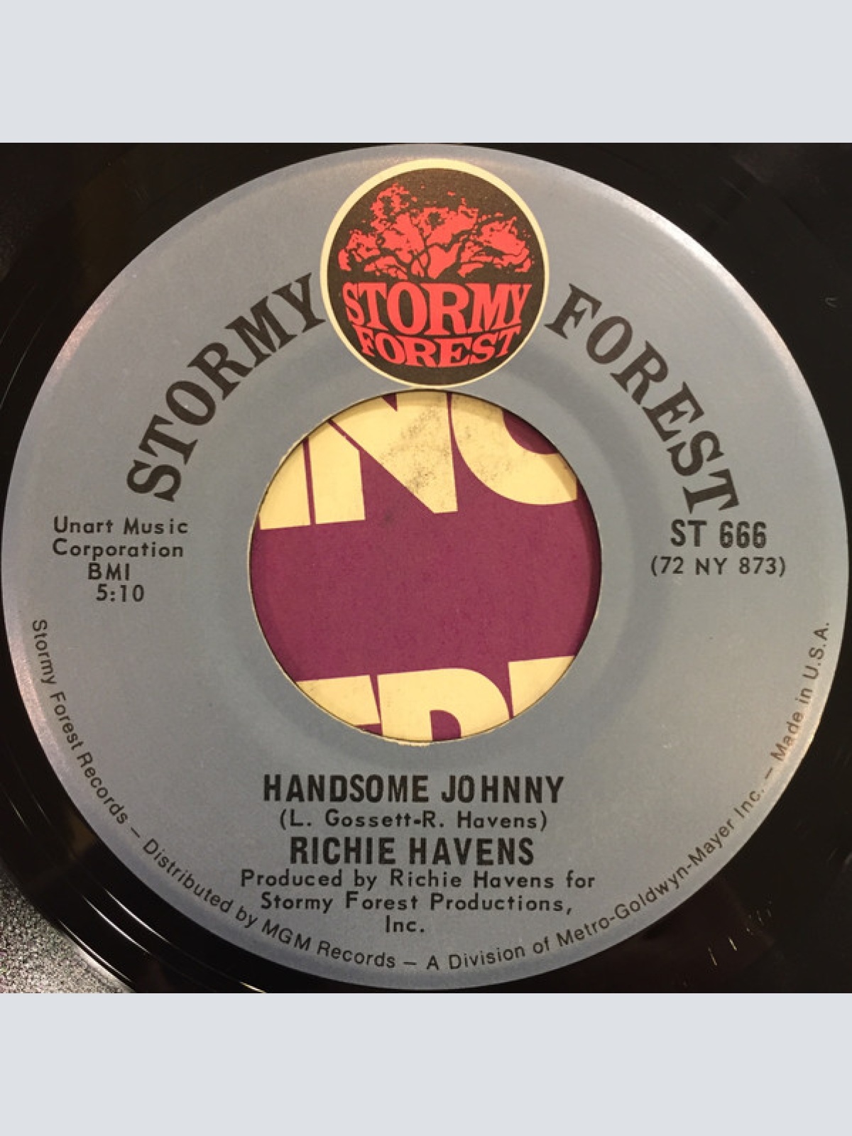 Vinyl / Richie Havens - Freedom / Handsome Johnny