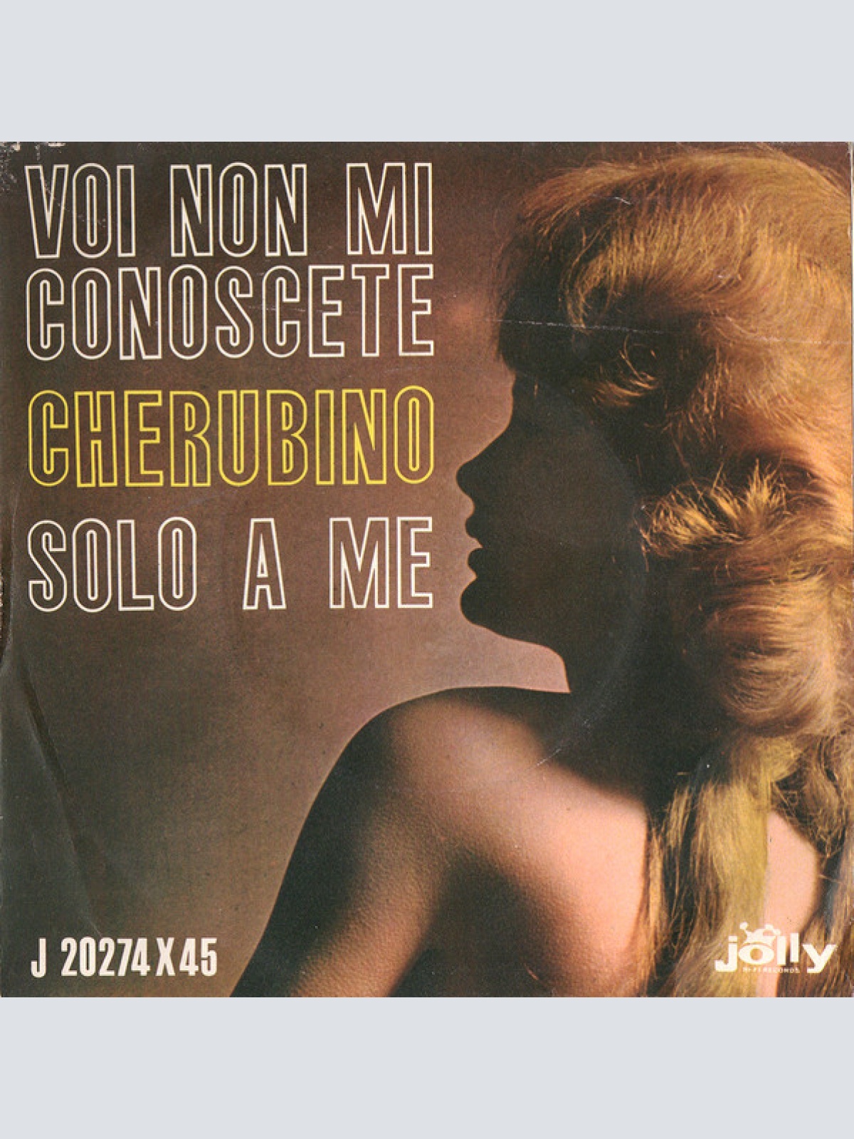 Vinyl / Cherubino (3)* - Voi Non Mi Conoscete