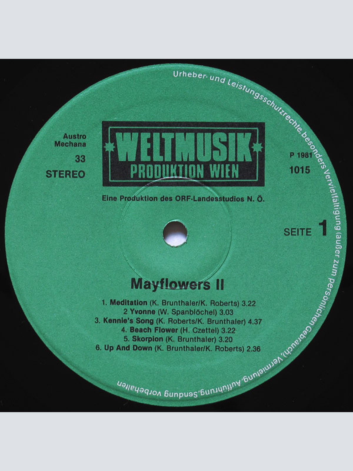 Vinyl / Mayflower Orchestra - Mayflowers II