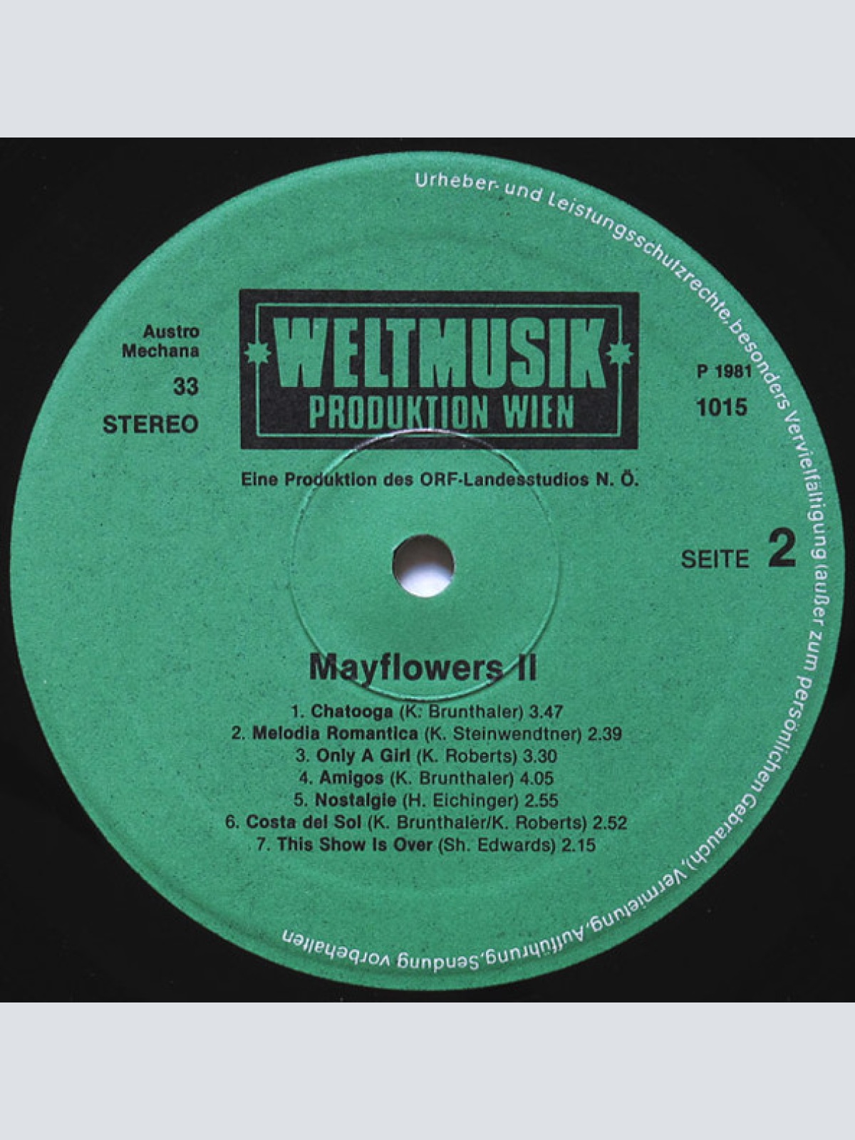 Vinyl / Mayflower Orchestra - Mayflowers II