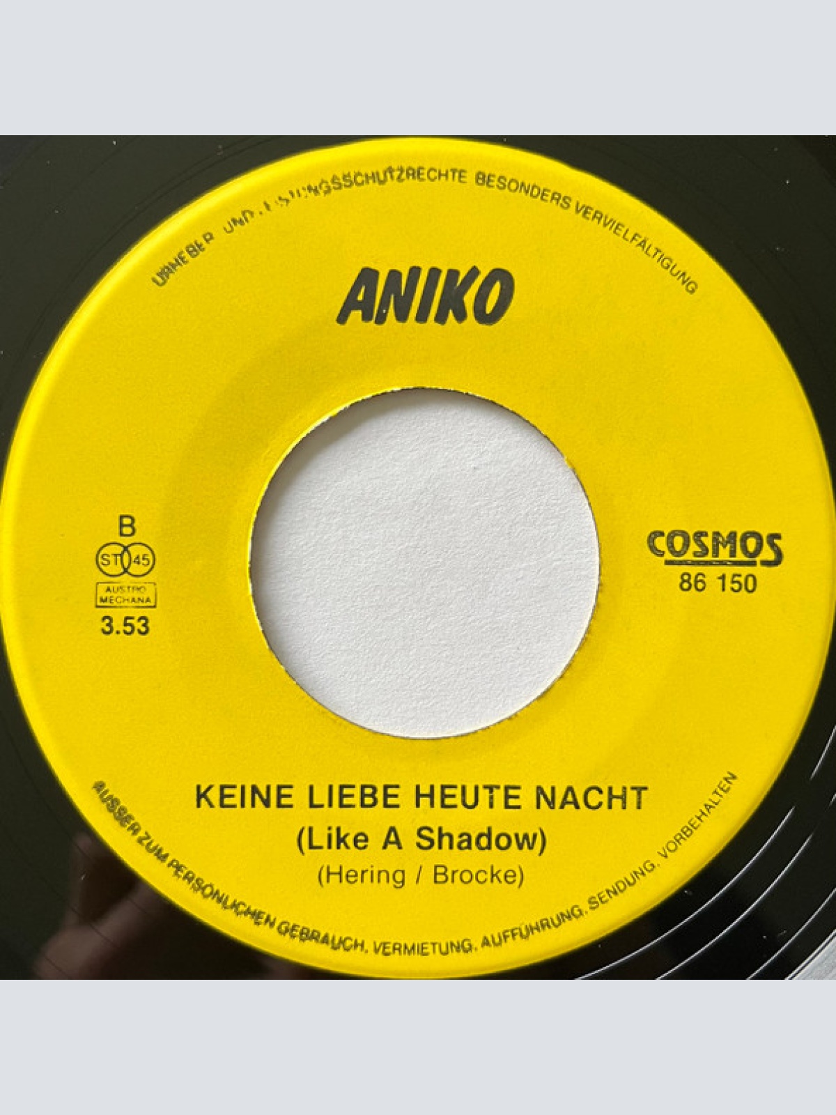 Vinyl / Aniko* - Traum In Der Großstadt