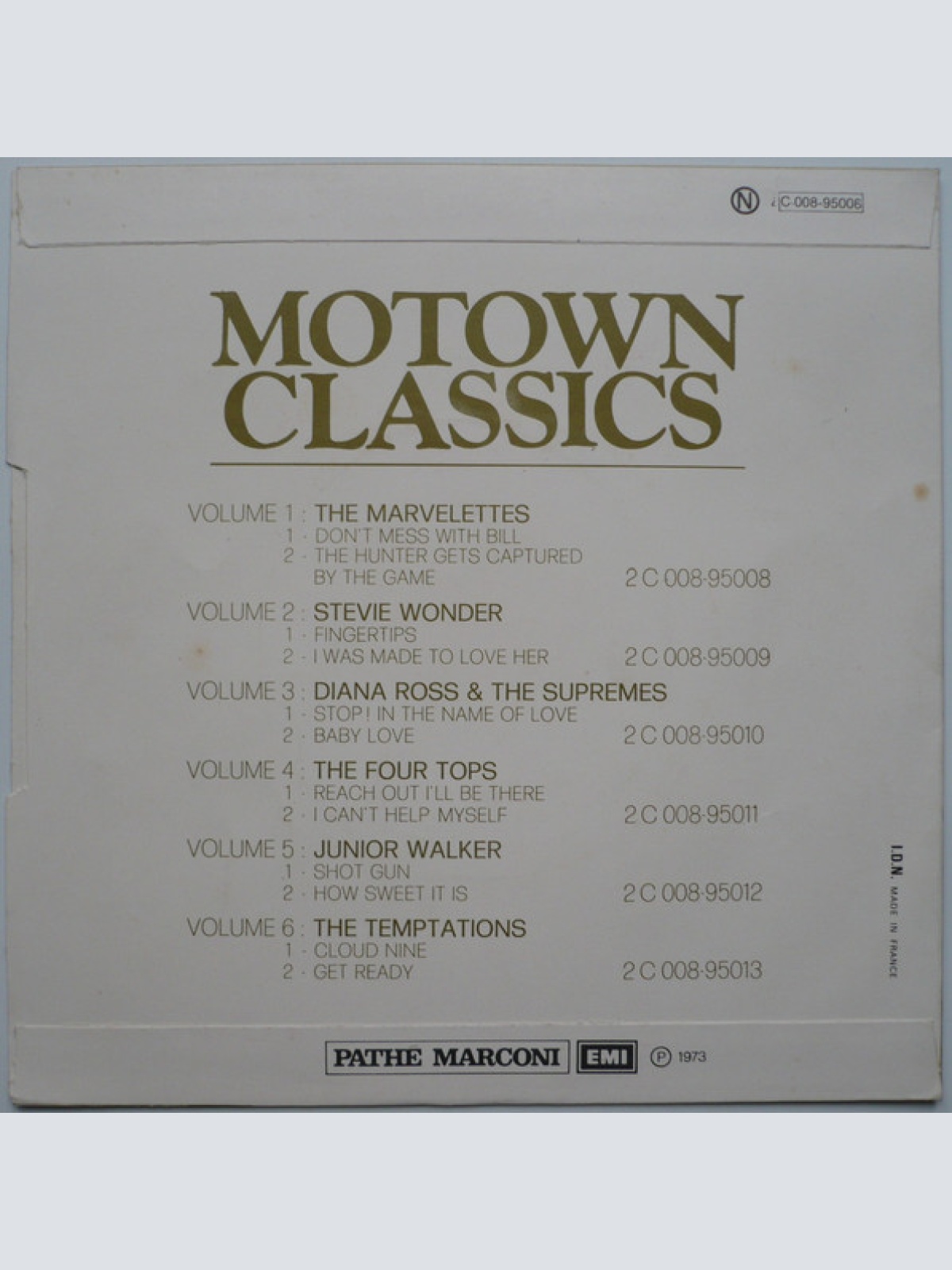 Vinyl / The Marvelettes - Don't Mess With Bill / The Hunter Gets Captured By The Game