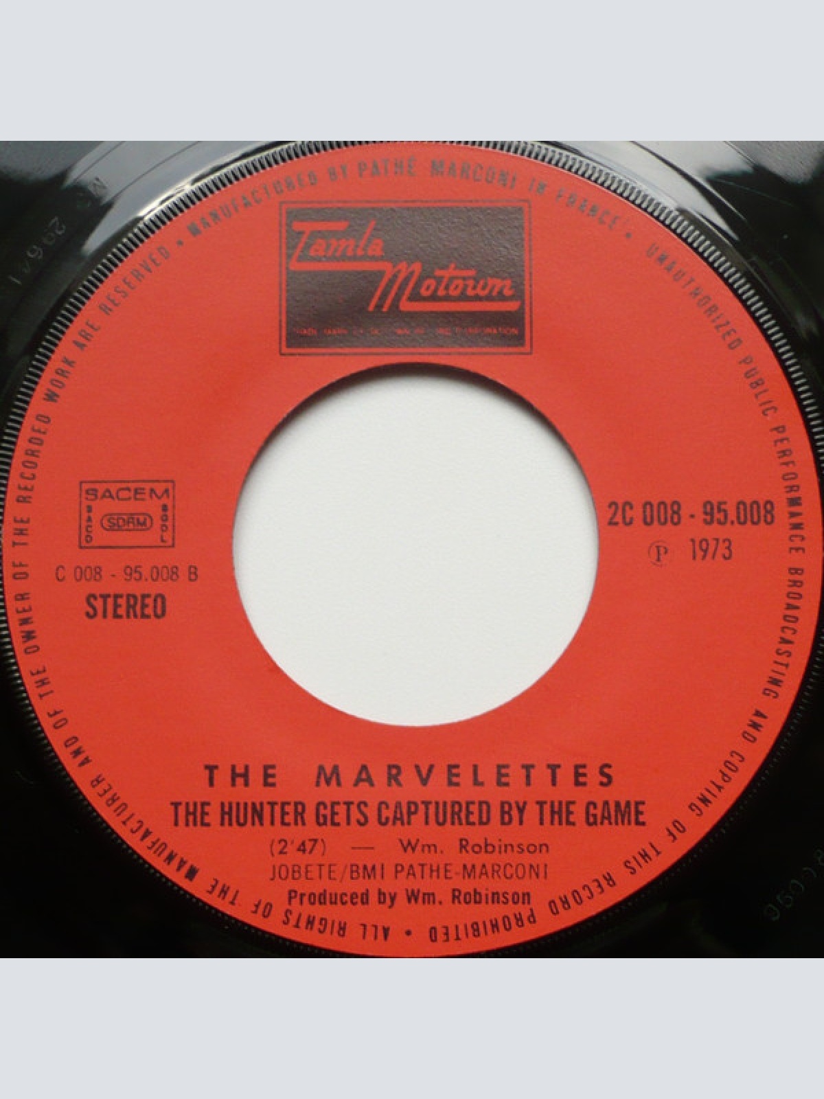 Vinyl / The Marvelettes - Don't Mess With Bill / The Hunter Gets Captured By The Game