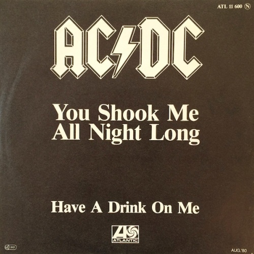 Vinyl / AC/DC - You Shook Me All Night Long