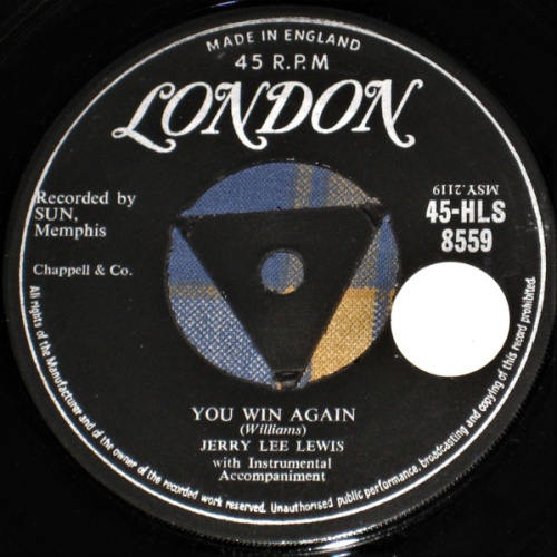 Vinyl / Jerry Lee Lewis - You Win Again