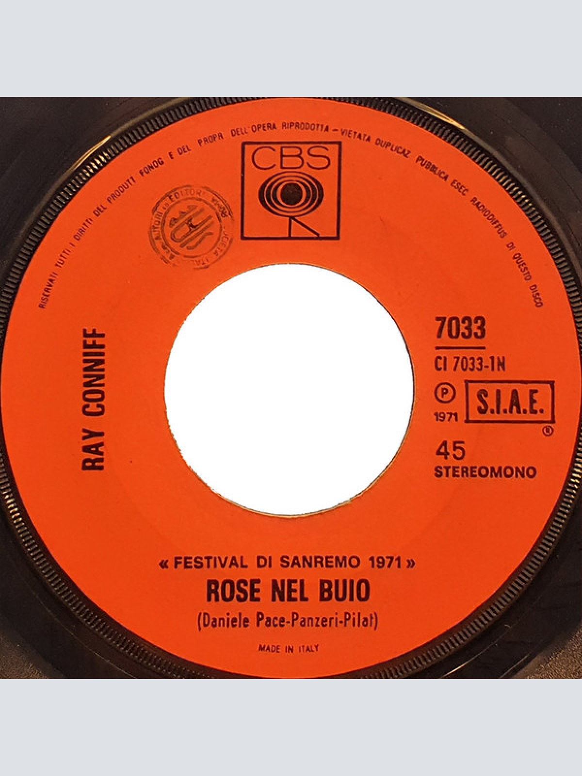 Vinyl / Ray Conniff - Rose Nel Buio