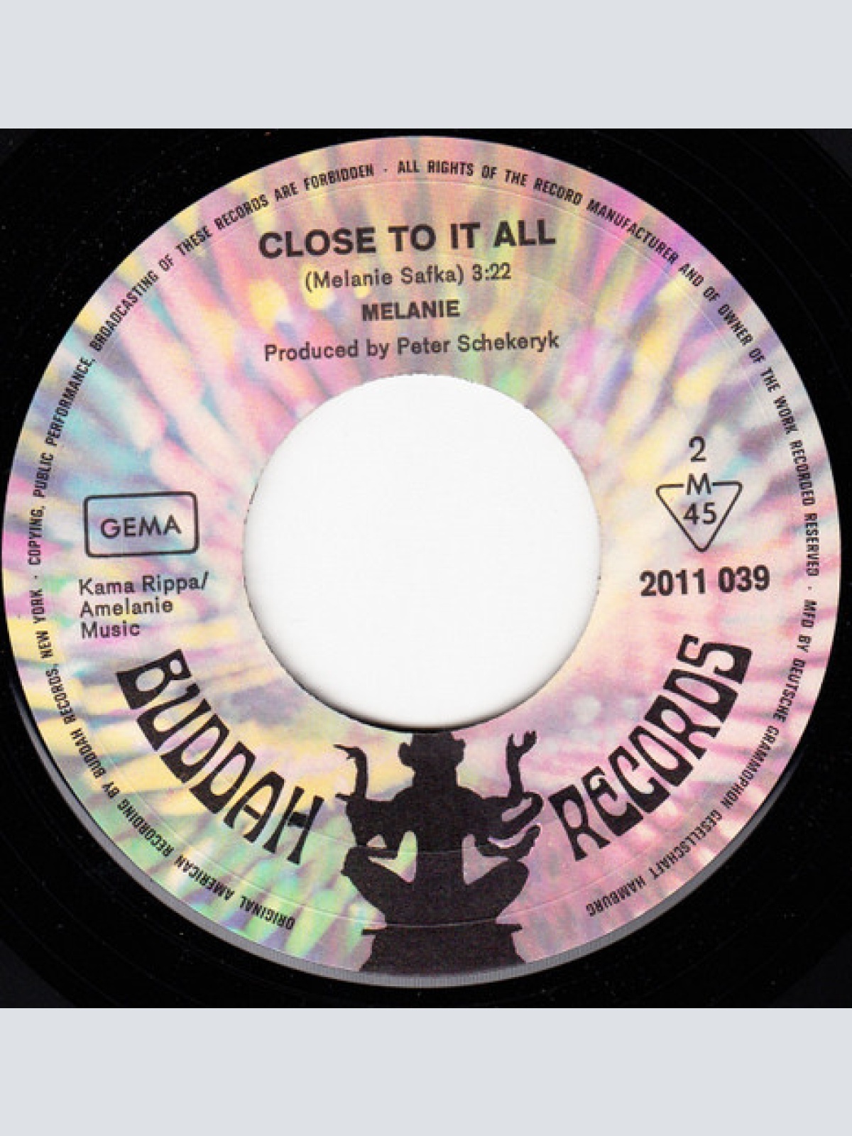 Vinyl / Melanie (2) - Peace Will Come (According To Plan)